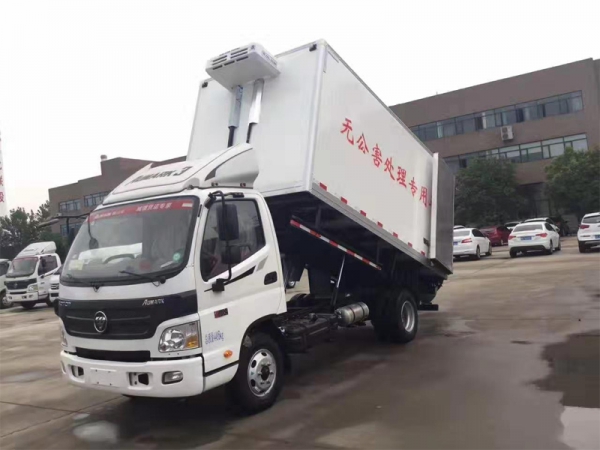 福田歐馬可動物無害化處理車